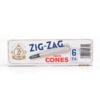 ZigZag White Cones 100x100 - Zig Zag Rolling Paper Cones