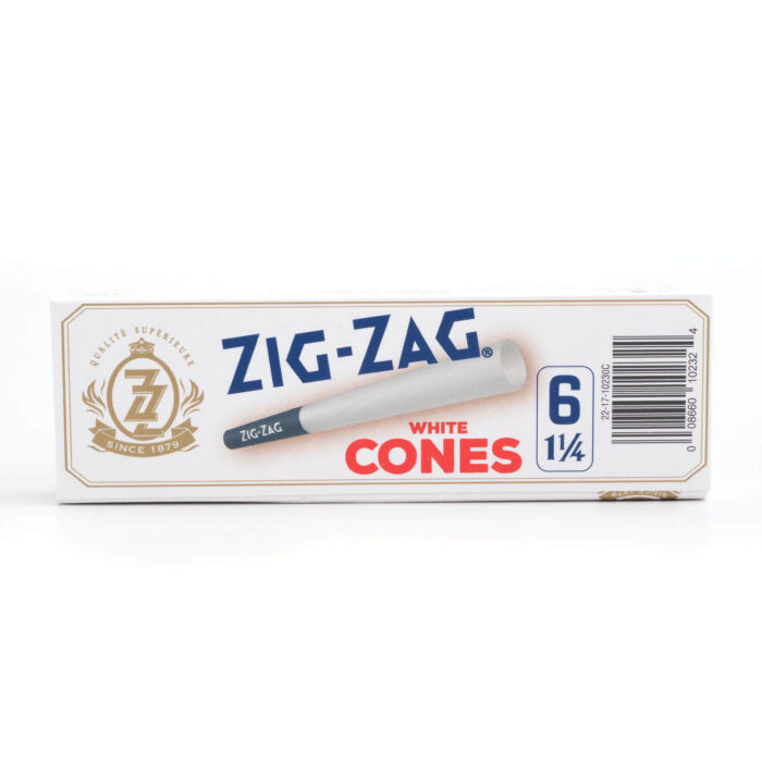 ZigZag White Cones 700x700 - Zig Zag Rolling Paper Cones