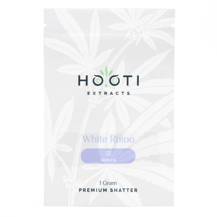 Hooti Shatter White Rhino 1 700x700 - Hooti Extracts Shatter 7 Pack