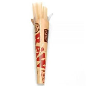 Raw Cones 280x280 - 1 1/4 Rolling Paper Cones (Raw)