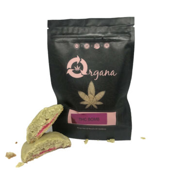 thc bomb 1 scaled 2 350x350 - THC Bomb Sugar Cookie 150mg (Organa)