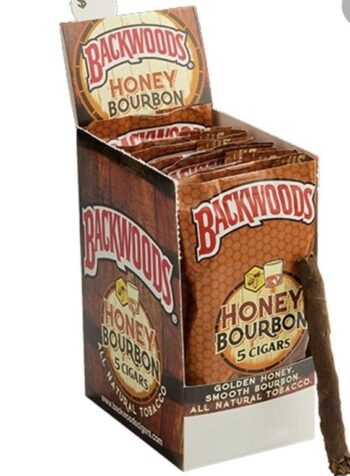 Honey Bourbon Backwoods carton