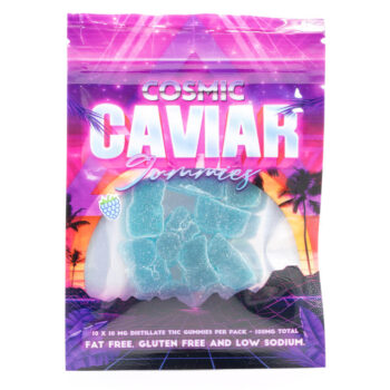 CosmicCaviar Medicated Gummies 100MG Blueberry 350x350 - Cosmic Caviar Gummies (Moonrock Canada)