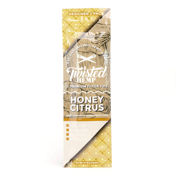 TwistedHemp Hemp Wraps Honey Citrus 700x700 - Blunt Wraps (Twisted Hemp)