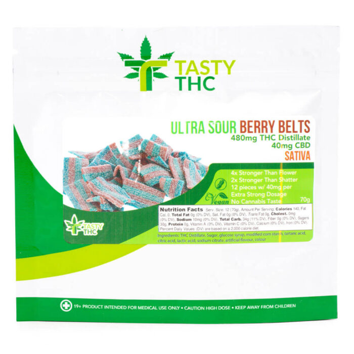 TastyTHC Ultra Sour Berry Belts 700x700 - Ultra Sour Berry Belts (Tasty THC)