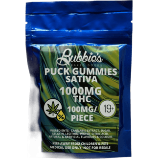 Indica Bubbies Gummy Pucks