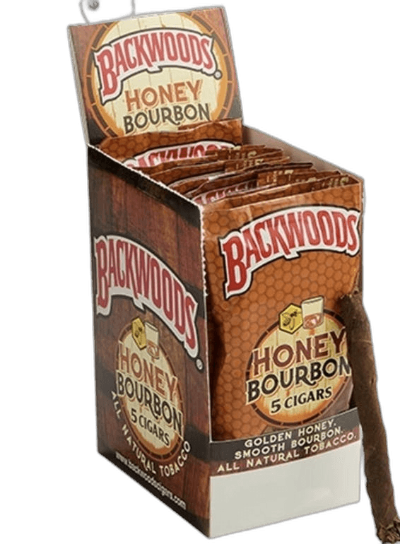 Honey Bourbon Backwoods carton