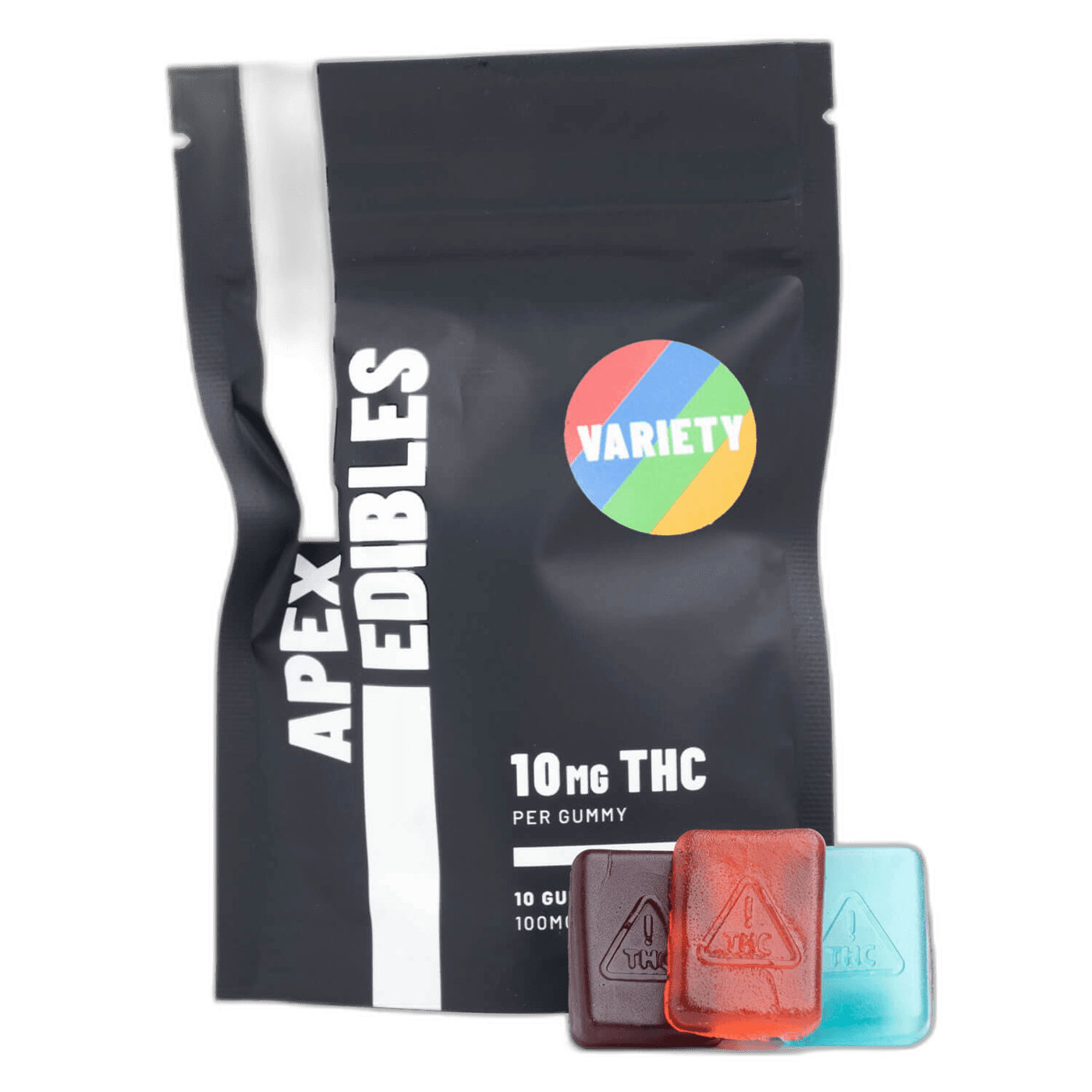 ApexEdibles Variety Gummies 100MG THC