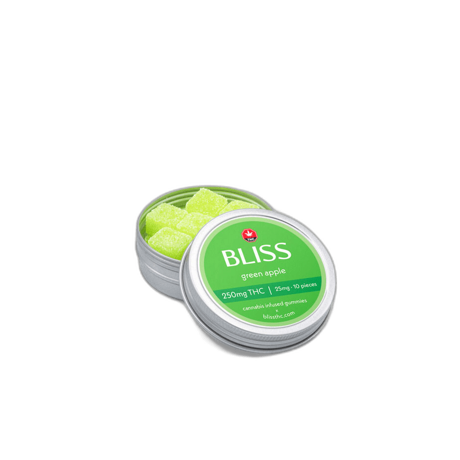 Bliss Green Apple THC Gummies