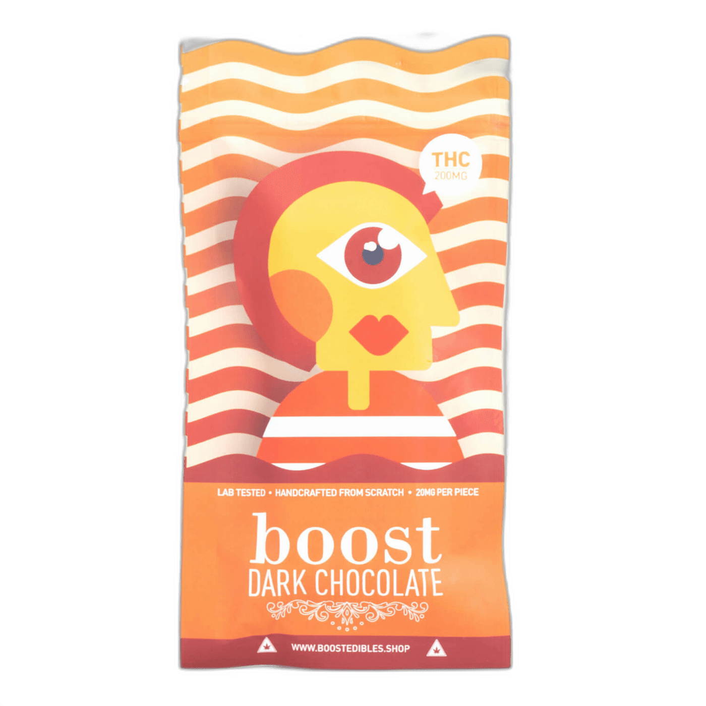 BoostEdibles 200MG THC Dark Chocolate Bar