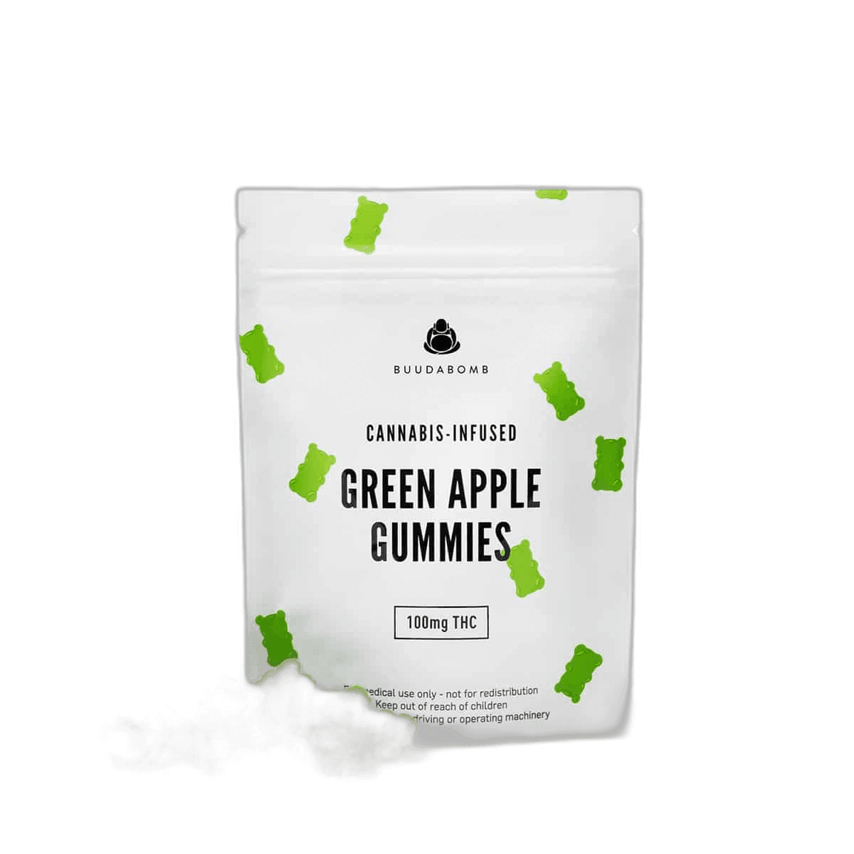 BuudaBomb Green Apple Gummies
