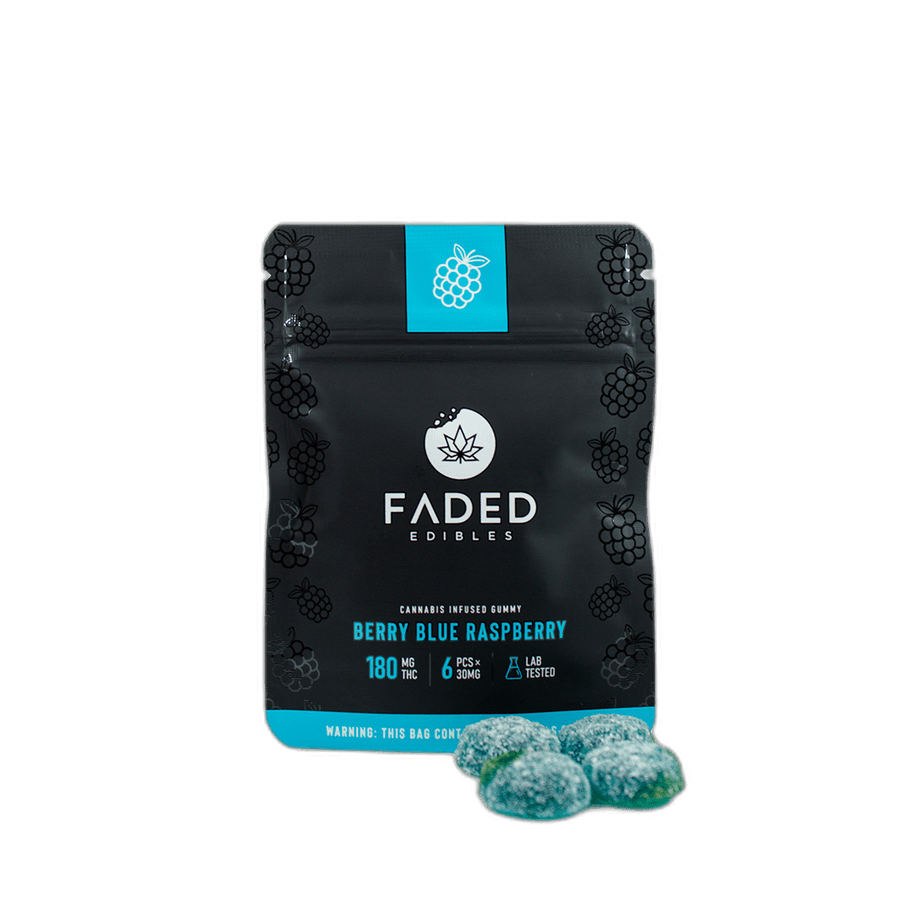 Faded Cannabis Co. Berry Blue Raspberries