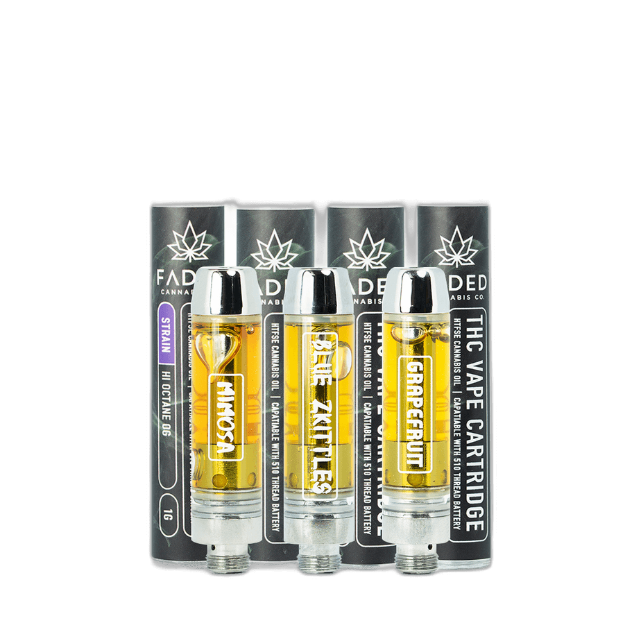 Faded Cannabis Co. Vape Cartridges Bundle