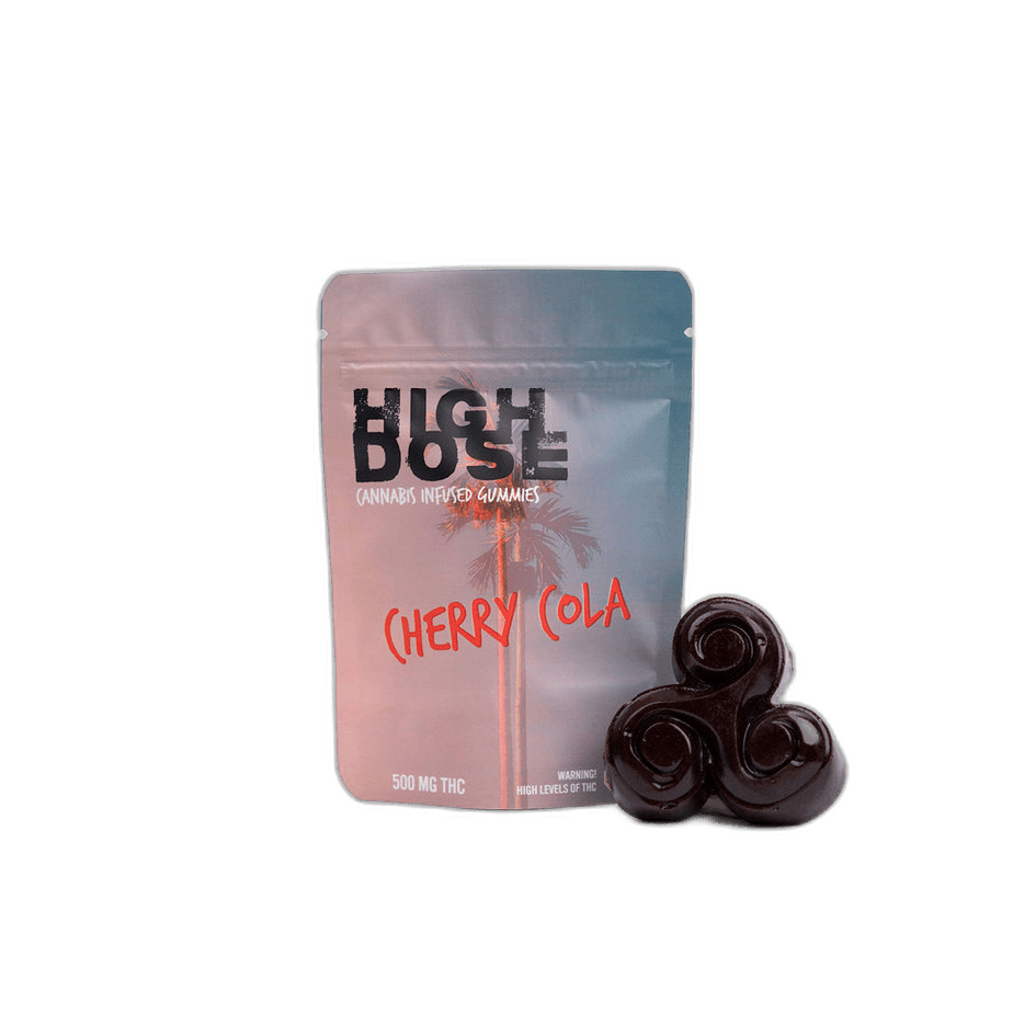 High Dose Cherry Cola Gummies 500mg