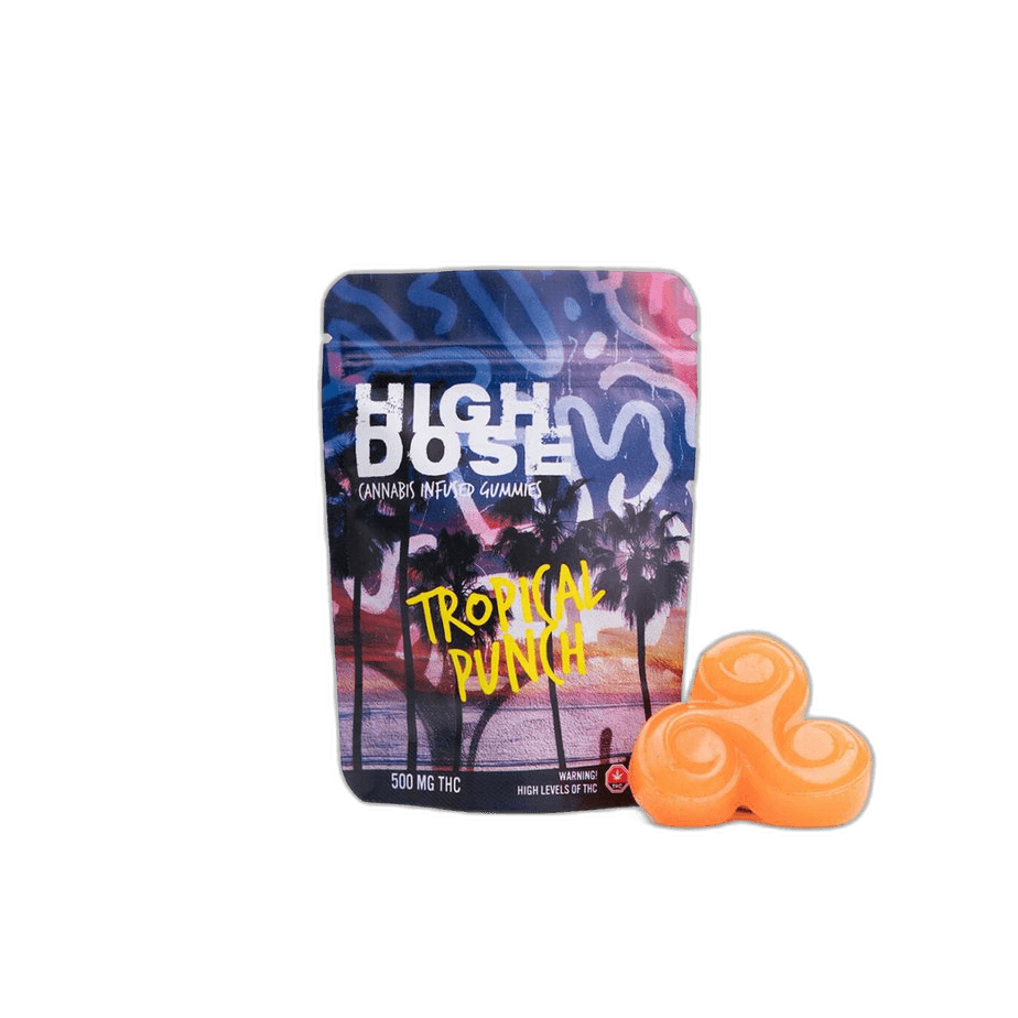 High Dose Tropical Punch Gummies
