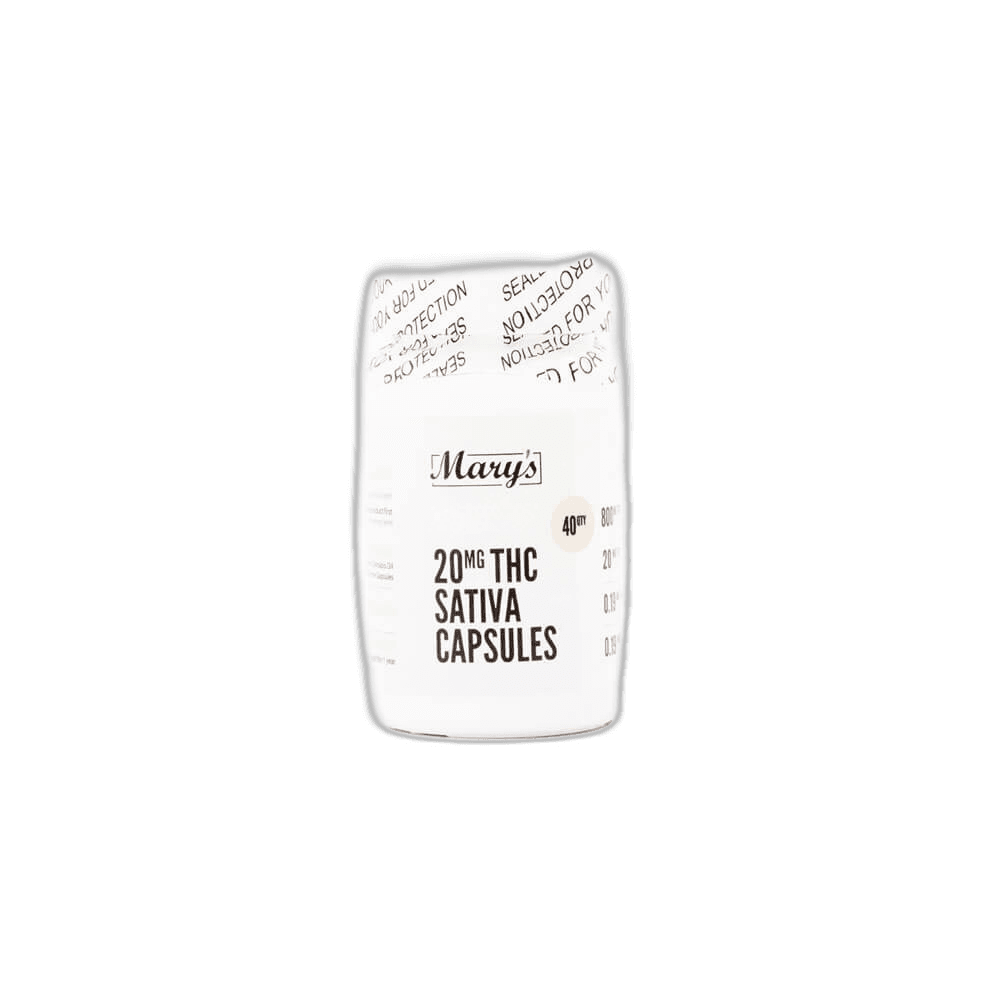 Marys Sativa Capsules 20MG THC
