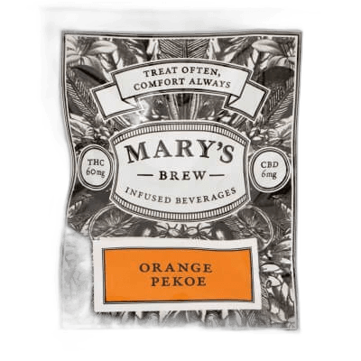 Marys brew medicated tea bag