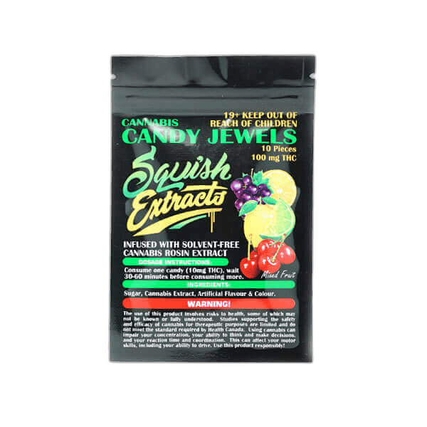 Squish Candy jewels Mixed Fruit