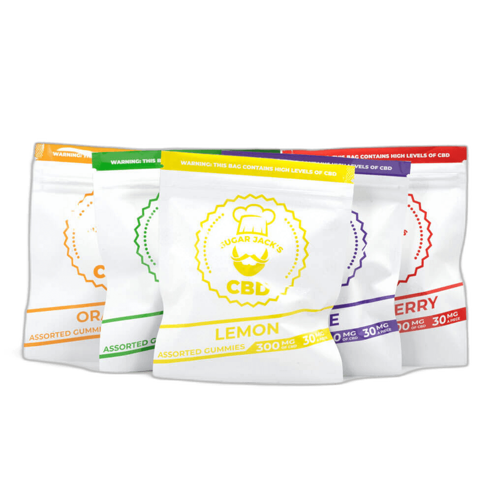 SugarJacks 200MG CBD Assorted Gummies Bundle