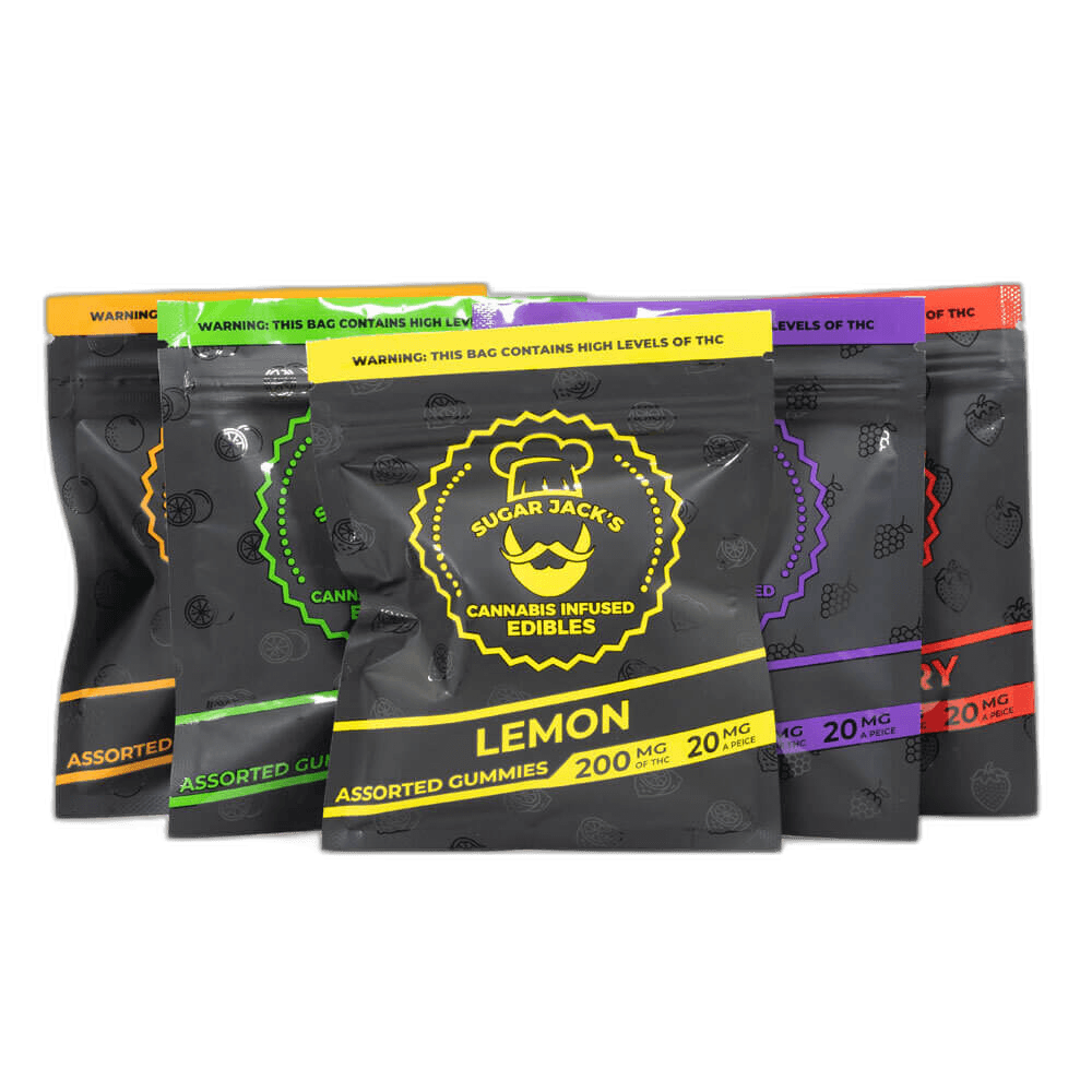 SugarJacks 200MG THC Assorted Gummies Bundle