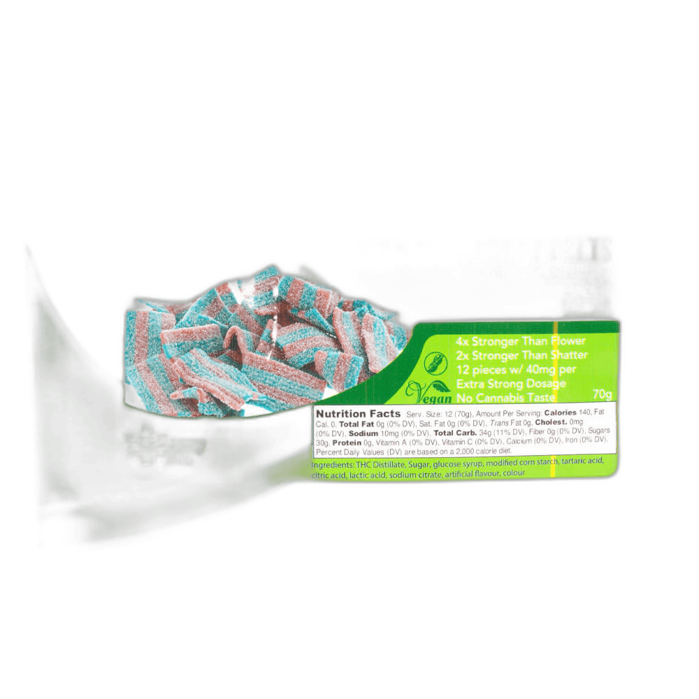 TastyTHC Ultra Sour Berry Belts