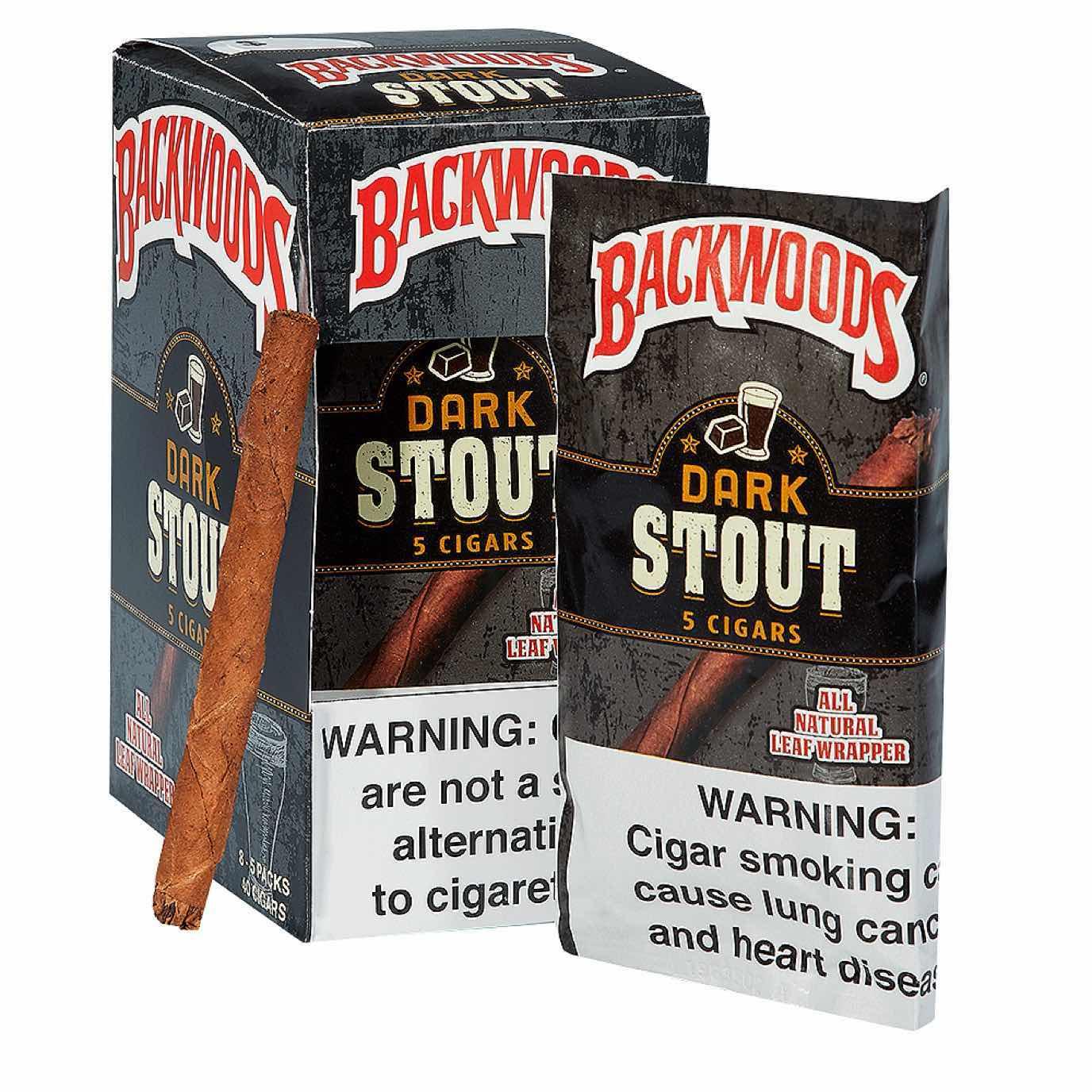 Dark Stout Backwoods – 5 Pack
