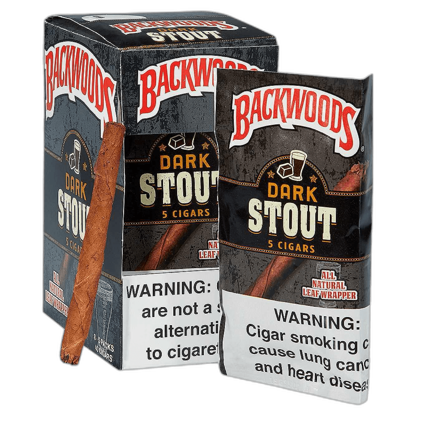Dark Stout Backwoods - 5 Pack