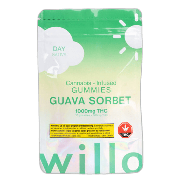 Willo 1000mg Gummies - Guava Sorbet