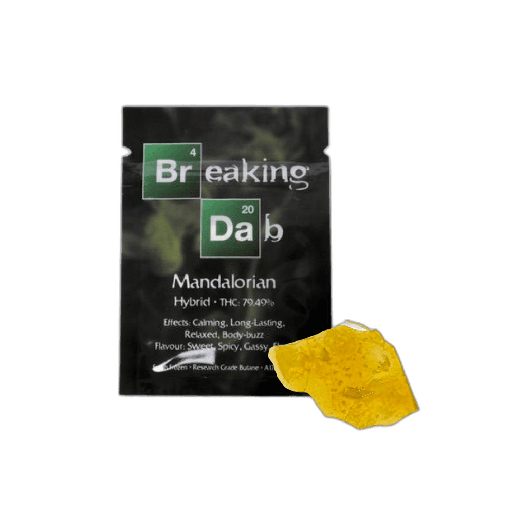 Breaking Dab Shatter - Root Beer