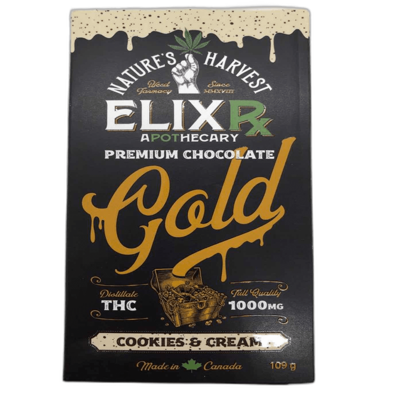 Nature Harvest Chocolate Bar - Cookies N Cream