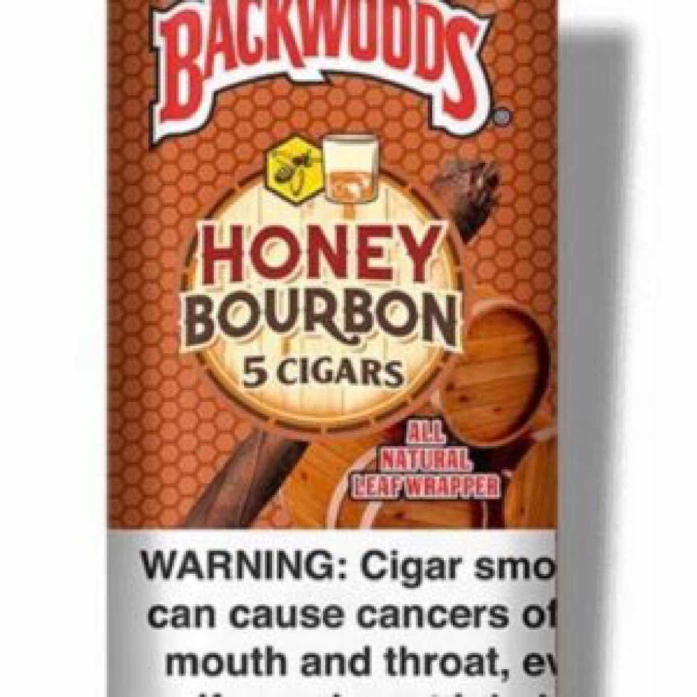 Honey Bourbon Backwoods – 5 Pack