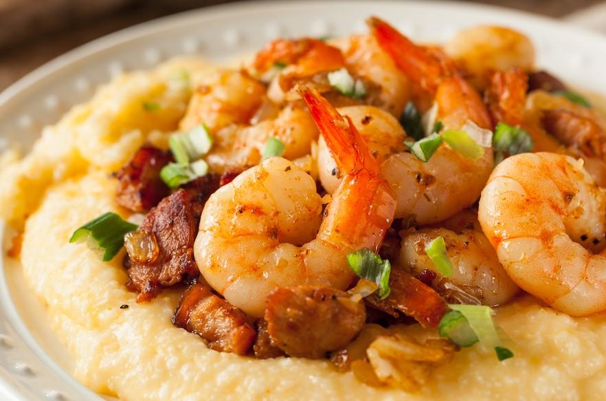 Cannabis Infused Shrimp and Grits Recipe