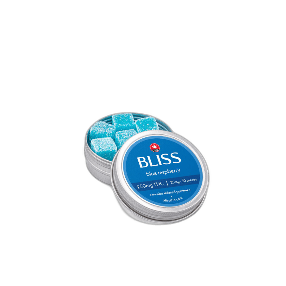 Bliss Blueberry THC Gummies