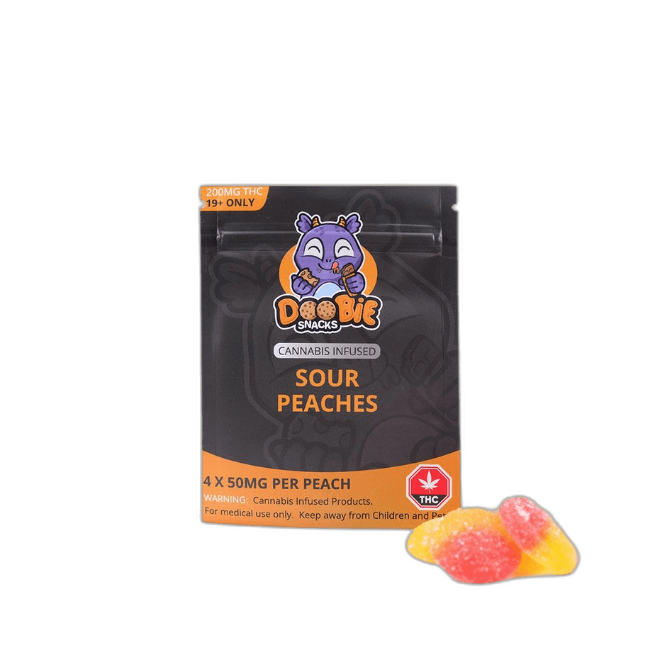 Doobie Snacks Sour Peaches