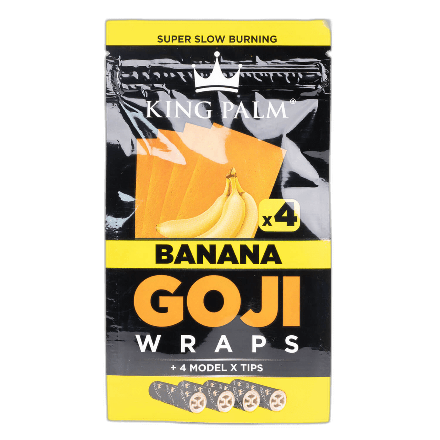 KingPalm Goji Wraps 4Pack Banana