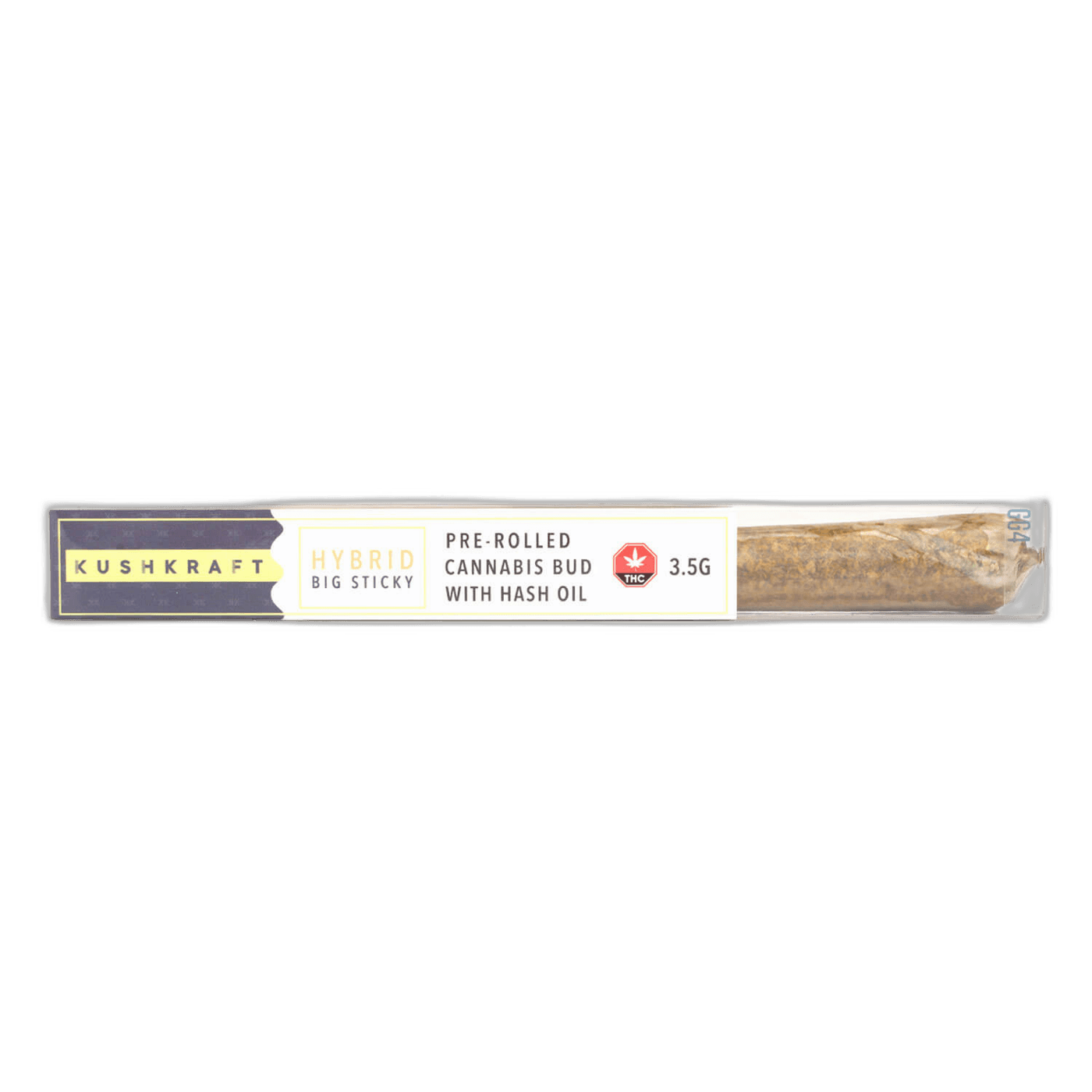 KushKraft Pre Rolled Cannabis Bud With Hash Oil GG4