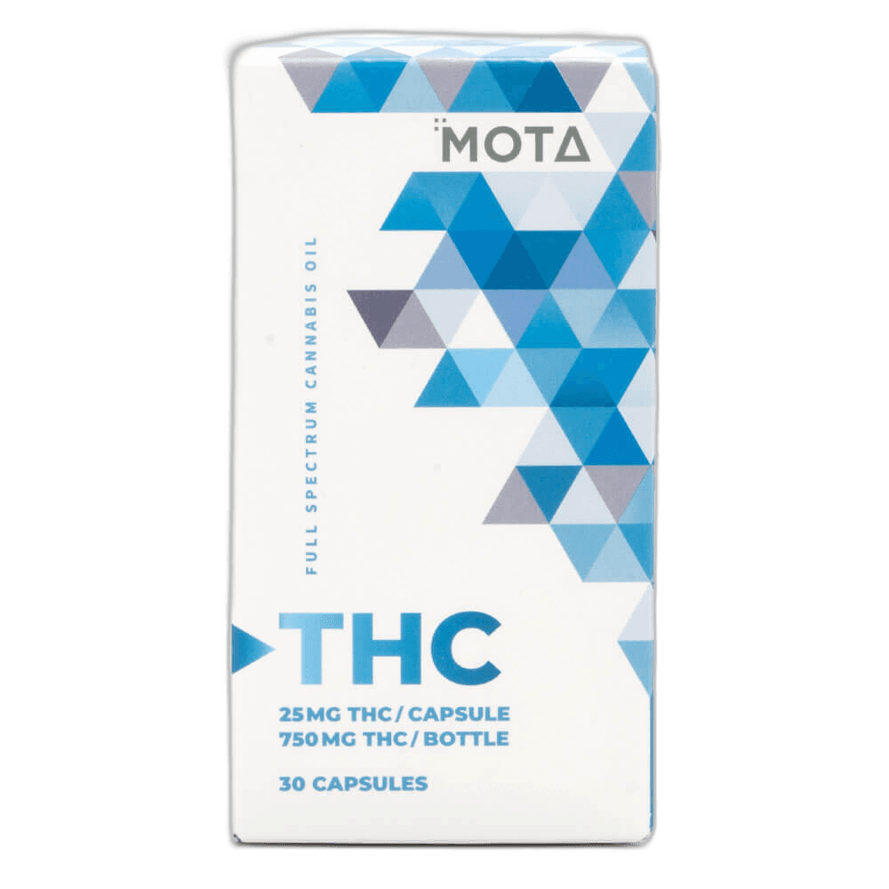 Mota Full Spectrum Cannabis Oil Capsules 750MG