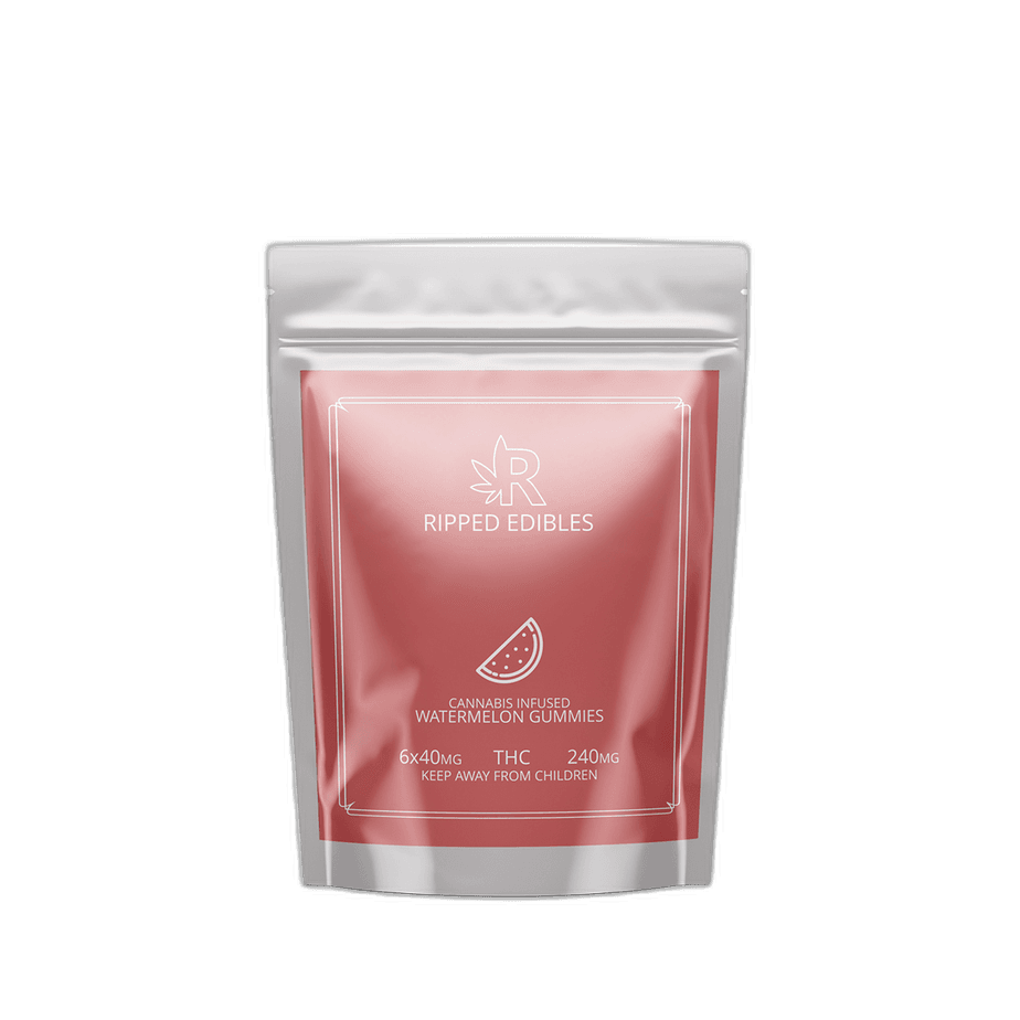 Ripped Edibles THC Watermelon Gummies