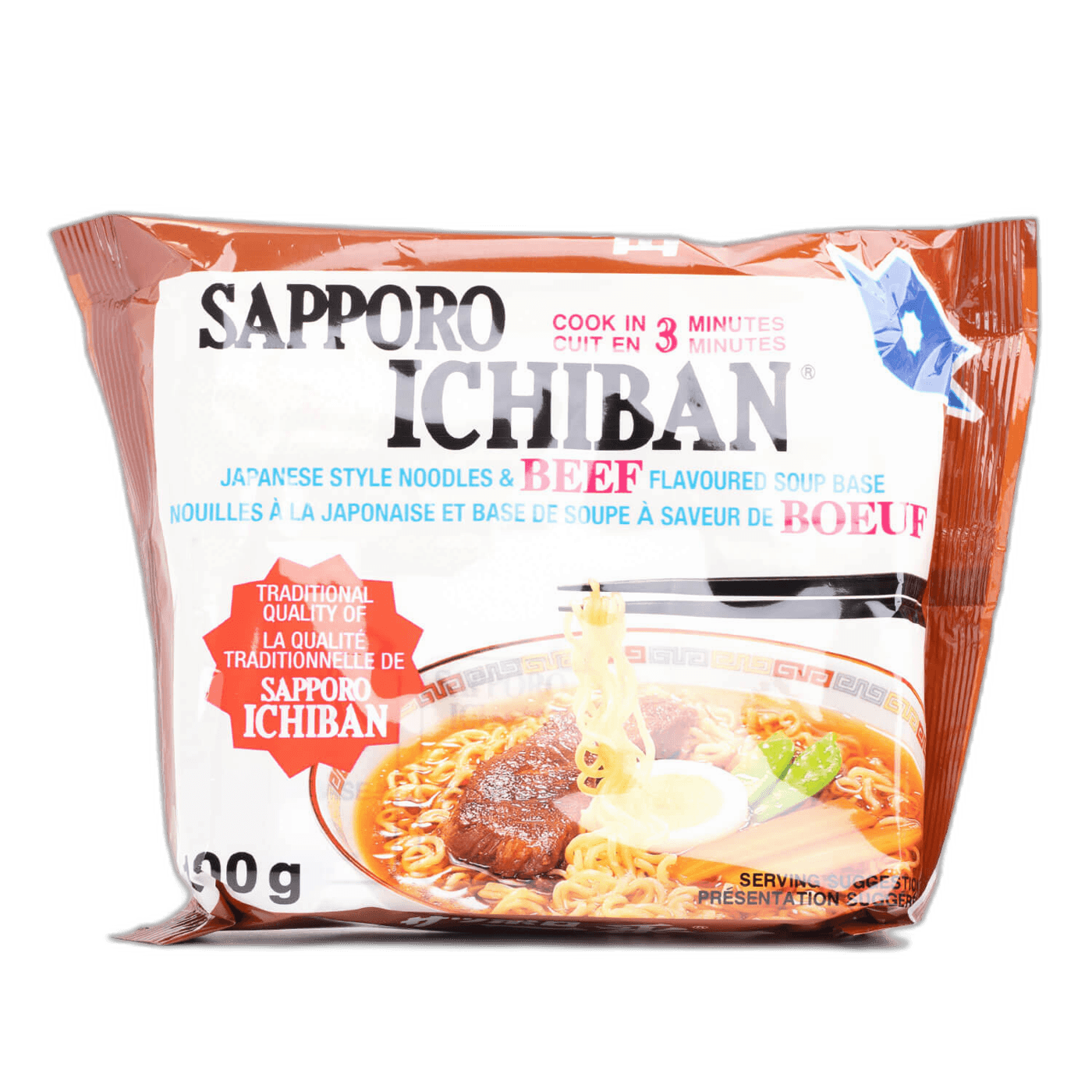 SapporoIchiban Instant Noodles Beef Flavour