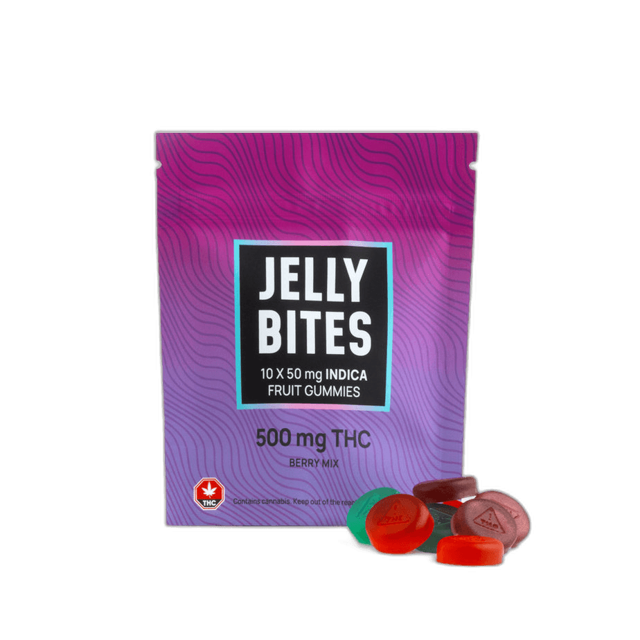 Twisted Extracts Indica Jelly Bites 500mg