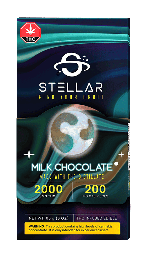 Stellar 2000mg Chocolate Bar