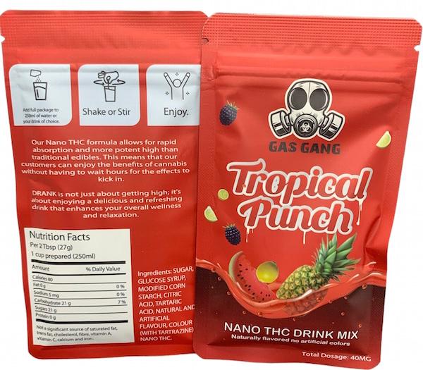 Gas Gang THC Drink Powder – Lemon Lime