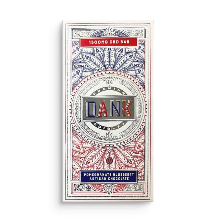 Dank 1500mg CBD Bar Blueberry Pomegranate
