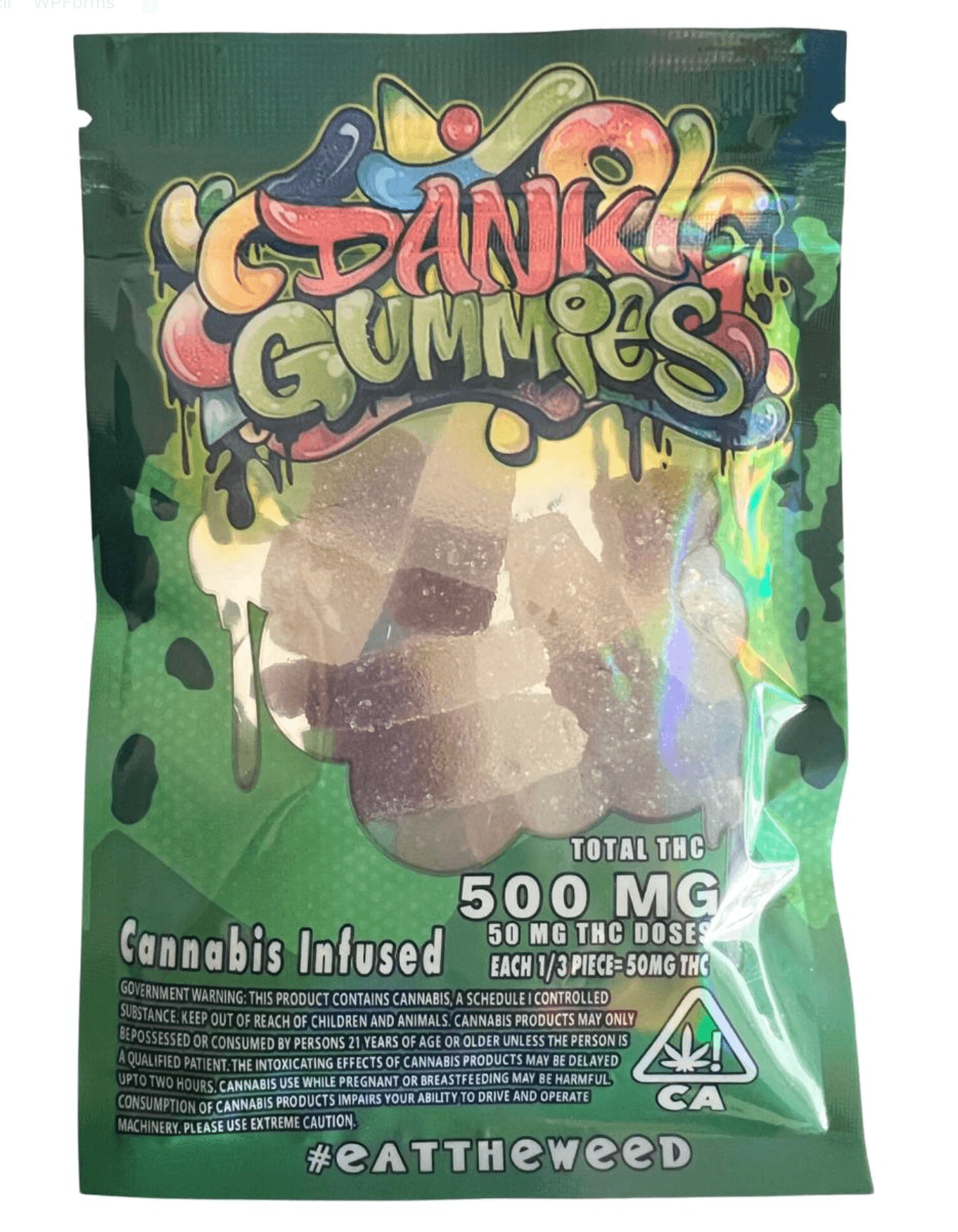 Dank Gummies Cola Bottles