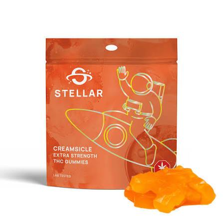 Stellar 500mg Creamsicle THC Gummies