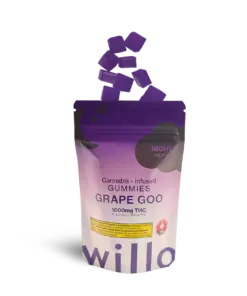 Willo Grape 1000mg 900x 247x296 - Willo 1000mg Thc Gummies