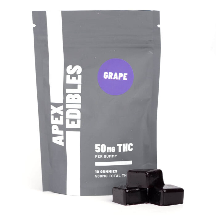 ApexEdibles Grape Gummies 500MG THC 2 700x700 - 500mg THC Gummies (Apex Edibles)