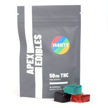 ApexEdibles Variety Gummies 500MG THC 2 350x350 - 500mg THC Gummies (Apex Edibles)
