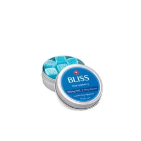 Bliss Blueberry THC Gummies 280x280 - Bliss Blue Raspberry THC Gummies