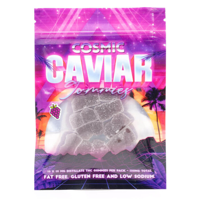 CosmicCaviar Medicated Gummies 100MG Grape 700x700 - Cosmic Caviar Gummies (Moonrock Canada)